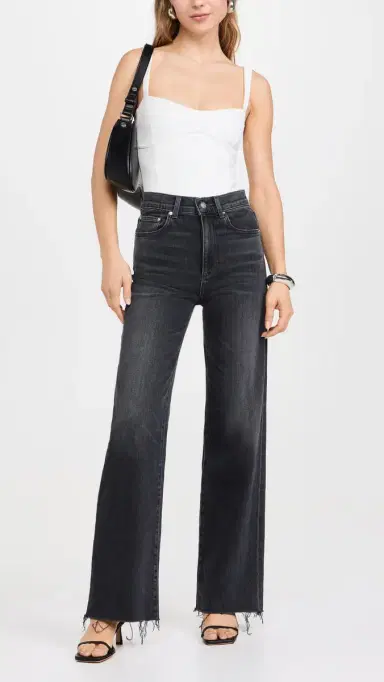 Le Jean Column Trouser Jeans Shadow 27 | Thumbnail 5