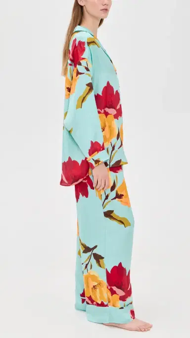Free People Dreamy Days Pajama Set Bloomrush Print | Thumbnail 4 Free People Dreamy Days Pajama Set Bloomrush Print | Thumbnail 4
