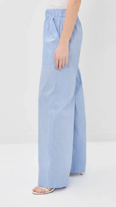 SIMKHAI Arden Pants Periwinkle tripe | Thumbnail 4 SIMKHAI Arden Pants Periwinkle tripe | Thumbnail 4
