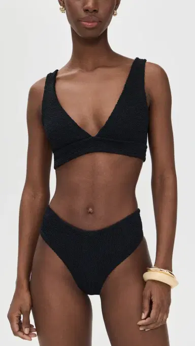 Hunza G Angel Bikini Set Black One Size | Thumbnail 2