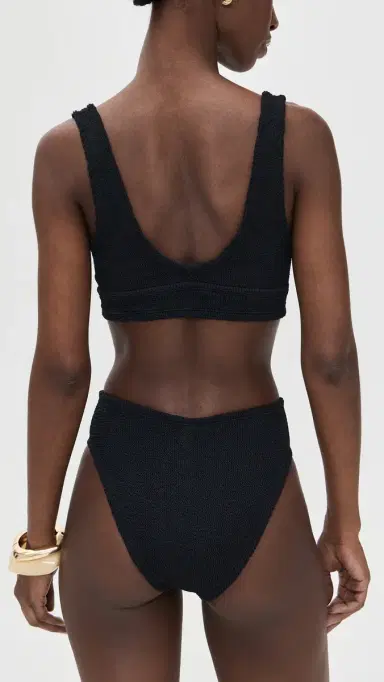 Hunza G Angel Bikini Set Black One Size | Thumbnail 3