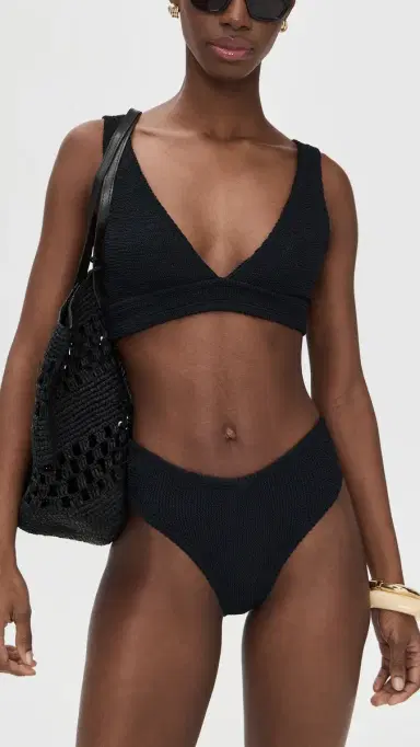 Hunza G Angel Bikini Set Black One Size | Thumbnail 5
