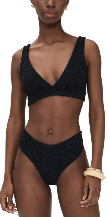 Hunza G Angel Bikini Set Black One Size | Thumbnail 1