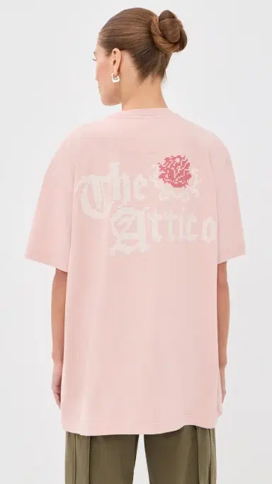 The Attico Oversized Logo T-Shirt | Thumbnail 3