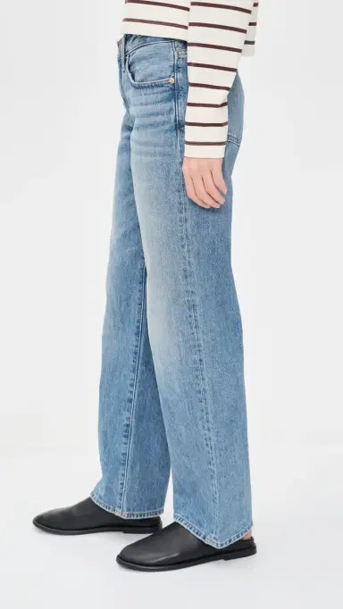 Madewell The Low-Rise Loose Jean in Midvale Wash Midvale Wash | Thumbnail 4 Madewell The Low-Rise Loose Jean in Midvale Wash Midvale Wash | Thumbnail 4