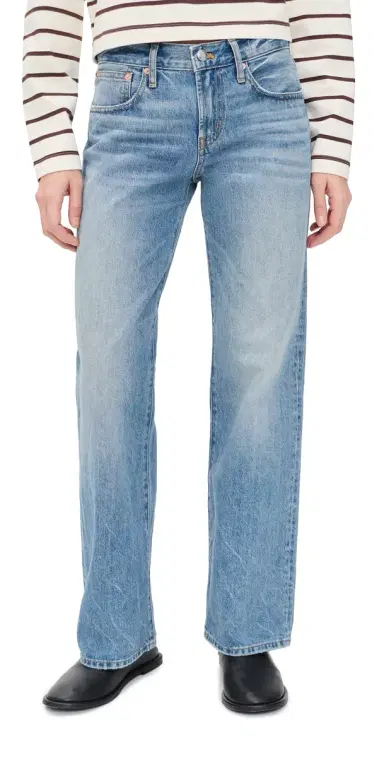 Madewell The Low-Rise Loose Jean in Midvale Wash Midvale Wash | Thumbnail 1 Madewell The Low-Rise Loose Jean in Midvale Wash Midvale Wash | Thumbnail 1