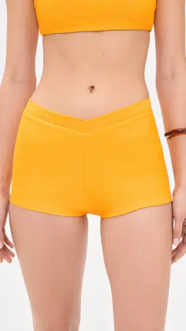 JADE Swim Raya Bikini Shorts Golden | Thumbnail 2