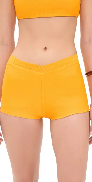 JADE Swim Raya Bikini Shorts Golden | Thumbnail 1