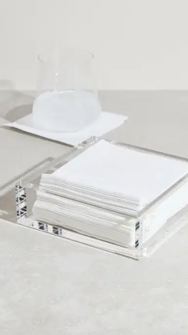 Tizo Design Lucite Cocktail Napkin Tray | Thumbnail 2 Tizo Design Lucite Cocktail Napkin Tray | Thumbnail 2