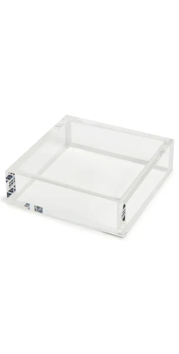 Tizo Design Lucite Cocktail Napkin Tray Clear One Size