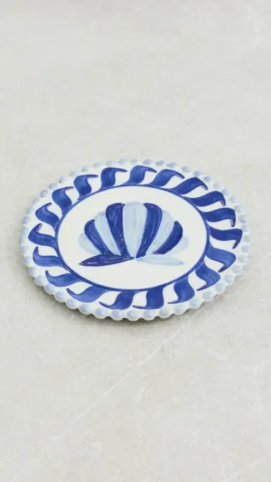 CAROLINA K Dessert Plate Blue One Size | Thumbnail 2