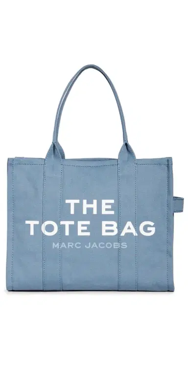Marc Jacobs The Large Tote Bag Blue Shadow One Size | Thumbnail 1 Marc Jacobs The Large Tote Bag Blue Shadow One Size | Thumbnail 1