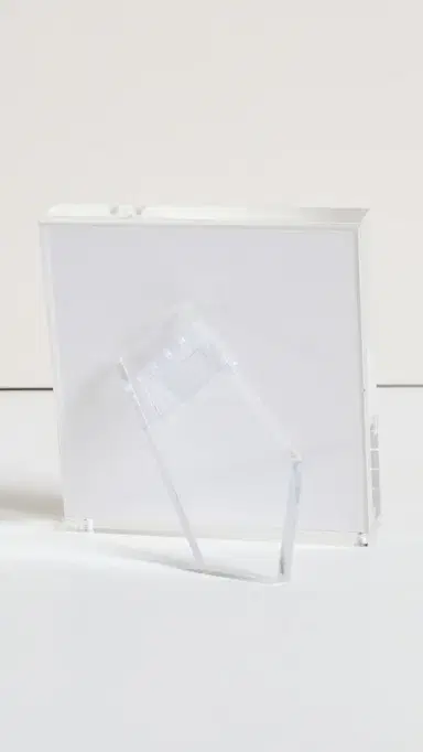 Tizo Design Clear Lucite Frame with Easel Back 5x5 | Thumbnail 4