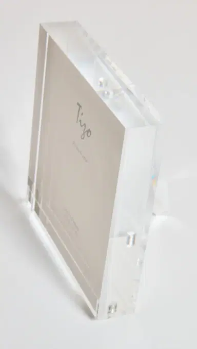 Tizo Design Clear Lucite Frame with Easel Back 5x5 | Thumbnail 5