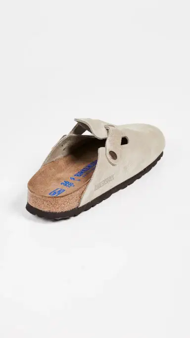 Birkenstock Boston Soft Footbed Clogs Taupe 37 | Thumbnail 4