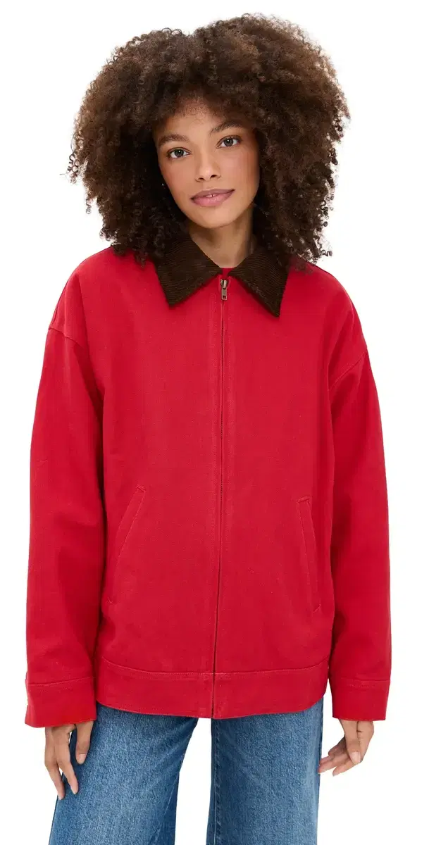 Workwear Barn Jacket Burgundy