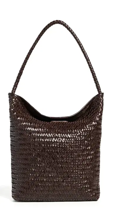 Madewell The Signature Woven Collection Bucket Bag Coffee Bean | Thumbnail 1 Madewell The Signature Woven Collection Bucket Bag Coffee Bean | Thumbnail 1