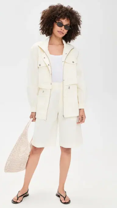 Apiece Apart Long Selva Jacket Cream | Thumbnail 5 Apiece Apart Long Selva Jacket Cream | Thumbnail 5