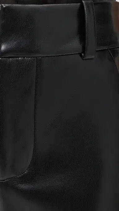 ALICE + OLIVIA Alexander High Rise Vegan Leather Pants Black | Thumbnail 6 ALICE + OLIVIA Alexander High Rise Vegan Leather Pants Black | Thumbnail 6