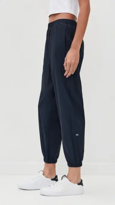 Splits59 Megan Woven Nylon Joggers Indigo M | Thumbnail 4