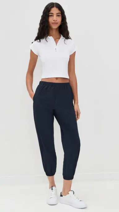 Splits59 Megan Woven Nylon Joggers Indigo M | Thumbnail 5