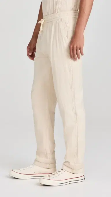Marine Layer Saturday Stretch Beach Pants Fog | Thumbnail 4 Marine Layer Saturday Stretch Beach Pants Fog | Thumbnail 4