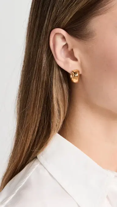 AGMES Small Celia Hoops | Thumbnail 3 AGMES Small Celia Hoops | Thumbnail 3