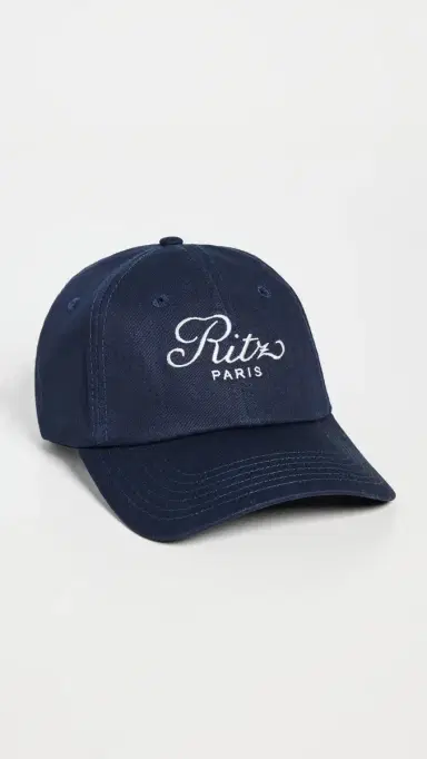 Frame x Ritz Paris Baseball Cap Navy One Size | Thumbnail 2