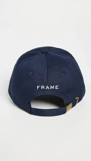 Frame x Ritz Paris Baseball Cap Navy One Size | Thumbnail 4