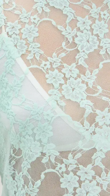 LE BOP Lace Tee Mint M | Thumbnail 6
