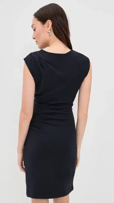 Vince Twisted Drape Dress Eclipse L | Thumbnail 3