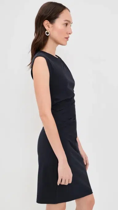 Vince Twisted Drape Dress Eclipse L | Thumbnail 4