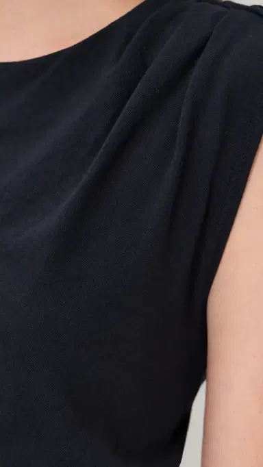 Vince Twisted Drape Dress Eclipse L | Thumbnail 6