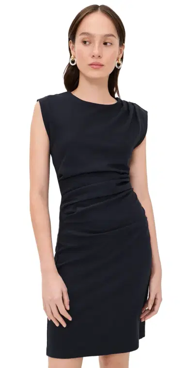 Vince Twisted Drape Dress Eclipse L | Thumbnail 1