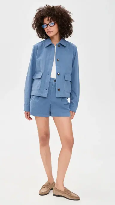 Varley Carlotta Corduroy Jacket Bijou | Thumbnail 5