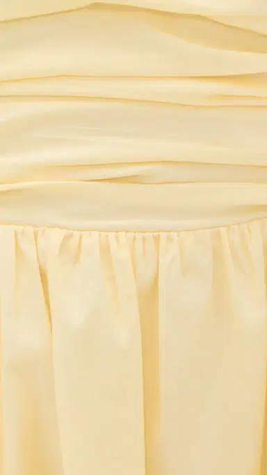 WAYF Katherine Bubble Hem Dress Yellow | Thumbnail 6 WAYF Katherine Bubble Hem Dress Yellow | Thumbnail 6