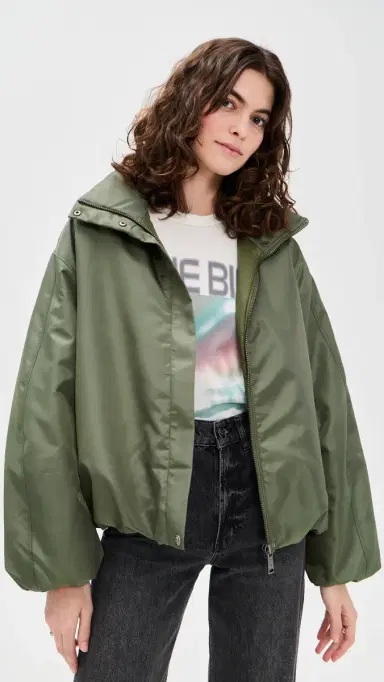 ANINE BING Olive Cyrus Jacket Olive | Thumbnail 2 ANINE BING Olive Cyrus Jacket Olive | Thumbnail 2