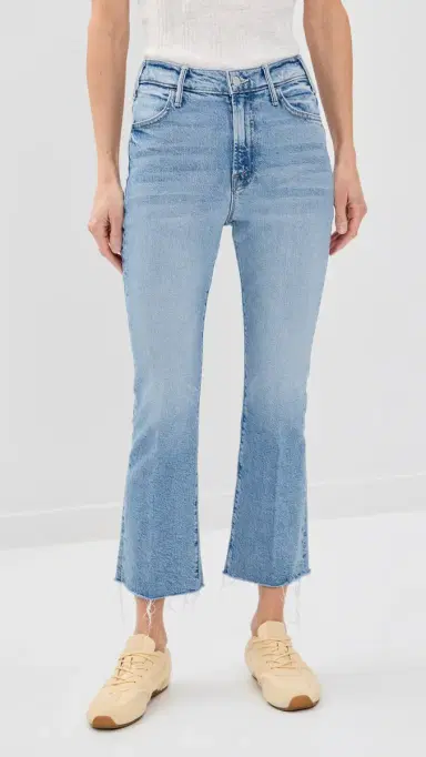 Mother Petite Lil Hustler Ankle Fray Jeans Sow Surreal 23 | Thumbnail 2