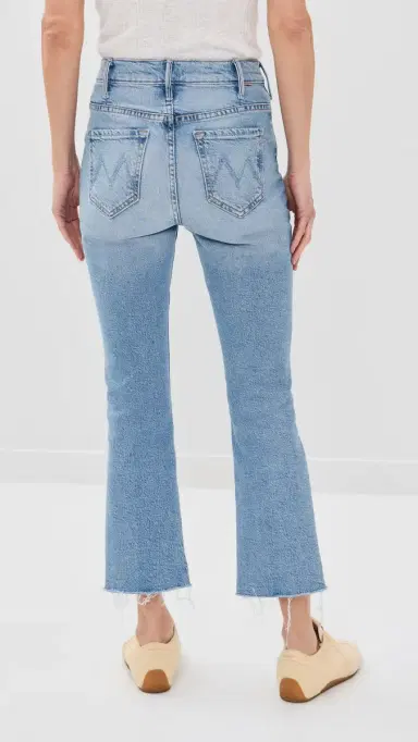 Mother Petite Lil Hustler Ankle Fray Jeans Sow Surreal 23 | Thumbnail 3