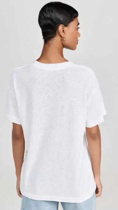 perfectwhitetee Faith Linen Tee Natural | Thumbnail 3 perfectwhitetee Faith Linen Tee Natural | Thumbnail 3