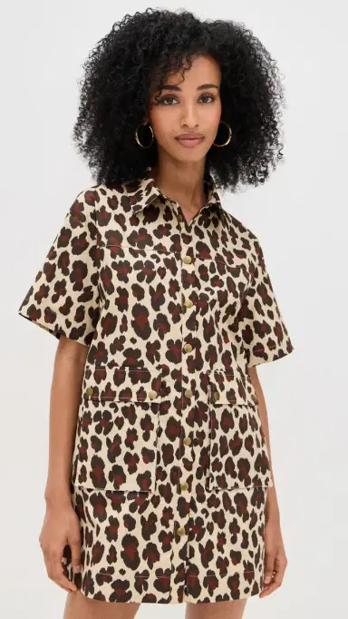 LE BOP Utility Dress eopard | Thumbnail 2