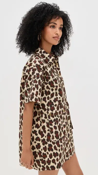 LE BOP Utility Dress eopard | Thumbnail 4