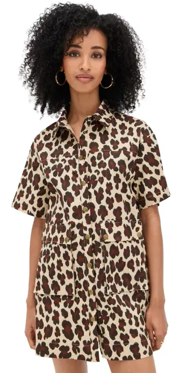 LE BOP Utility Dress eopard | Thumbnail 1
