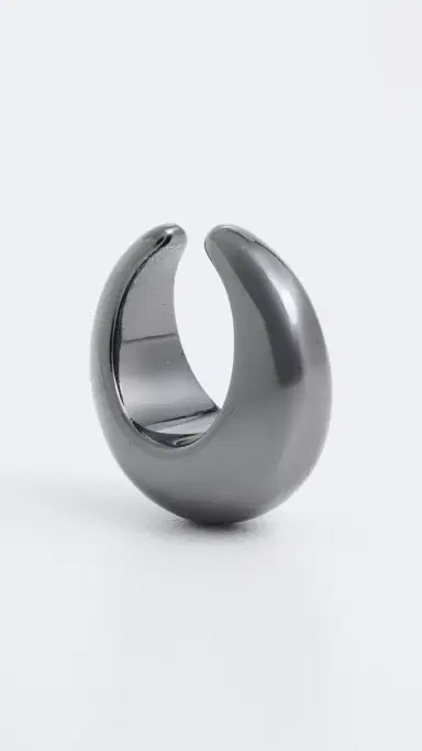 Jennifer Fisher Dylan Ear Cuffs Hematite One Size | Thumbnail 4