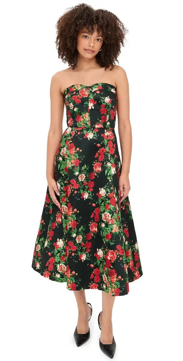 Blanca Dress Black Floral
