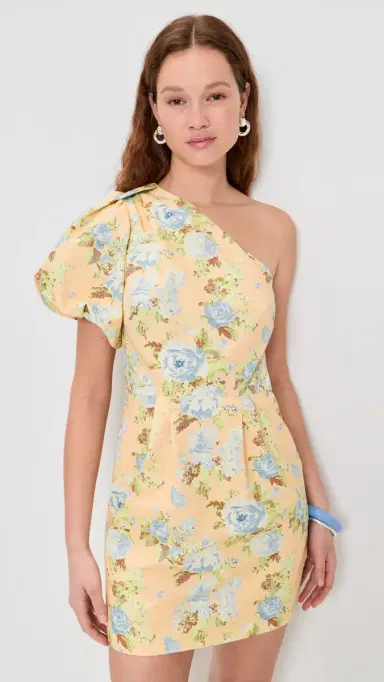 HUNTER BELL Chloe Dress Garden Rose Peri 4 | Thumbnail 2 HUNTER BELL Chloe Dress Garden Rose Peri 4 | Thumbnail 2