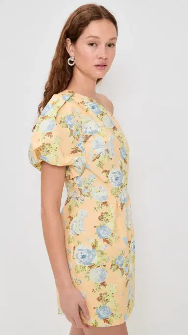 HUNTER BELL Chloe Dress Garden Rose Peri 4 | Thumbnail 4 HUNTER BELL Chloe Dress Garden Rose Peri 4 | Thumbnail 4