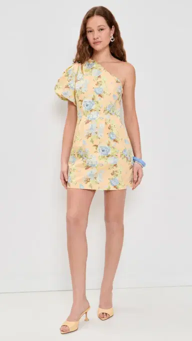 HUNTER BELL Chloe Dress Garden Rose Peri 4 | Thumbnail 5 HUNTER BELL Chloe Dress Garden Rose Peri 4 | Thumbnail 5