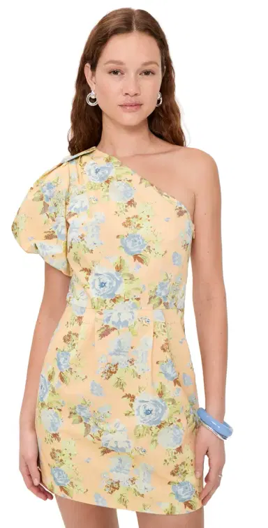 HUNTER BELL Chloe Dress Garden Rose Peri 4 | Thumbnail 1 HUNTER BELL Chloe Dress Garden Rose Peri 4 | Thumbnail 1
