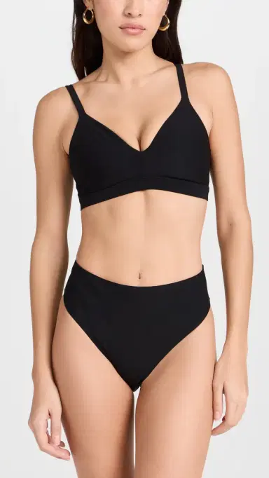 Stylest DreamSculpt Tummy Control Bikini Bottoms Caviar S | Thumbnail 4